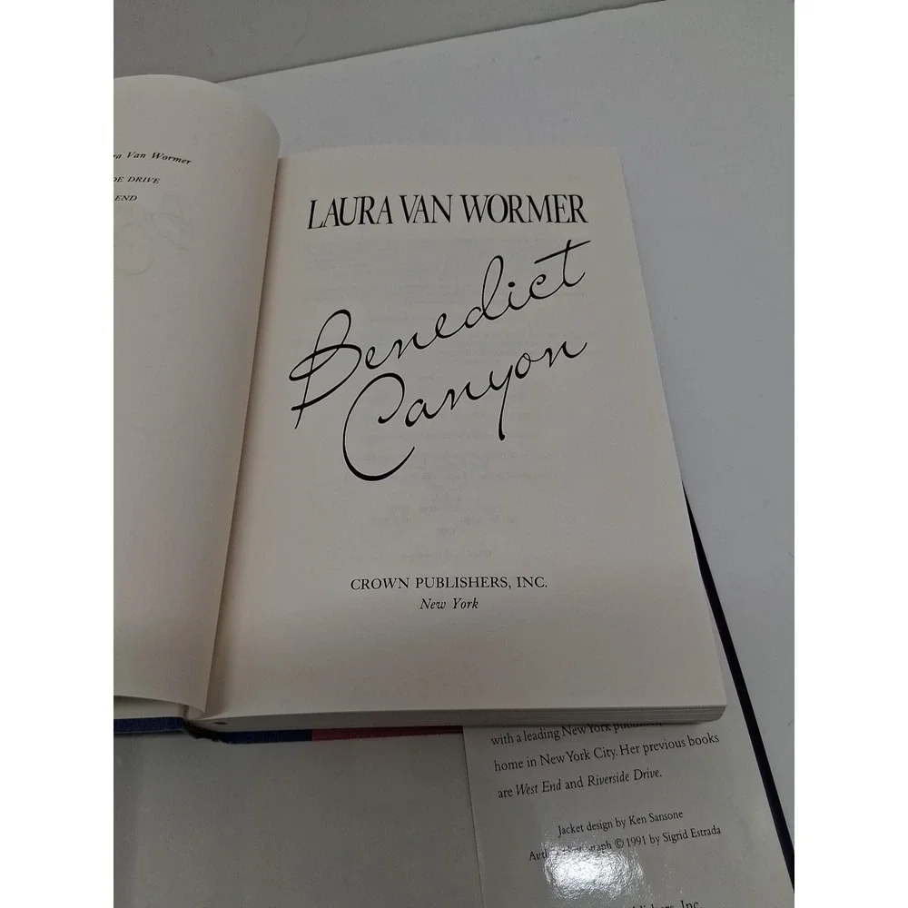 Benedict Canyon by Laura Van Wormer (1992, Hardcover)